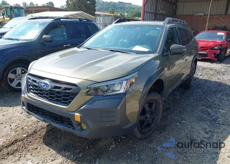 2023 Subaru Outback Wilderness из США, поврежденный, VIN 4S4BTGUD2P3112454
